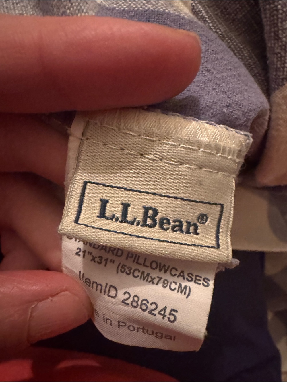 L.L. Bean Ultrasoft Comfort Flannel queen sheets 3 pc lilac purple combo - Picture 7 of 12